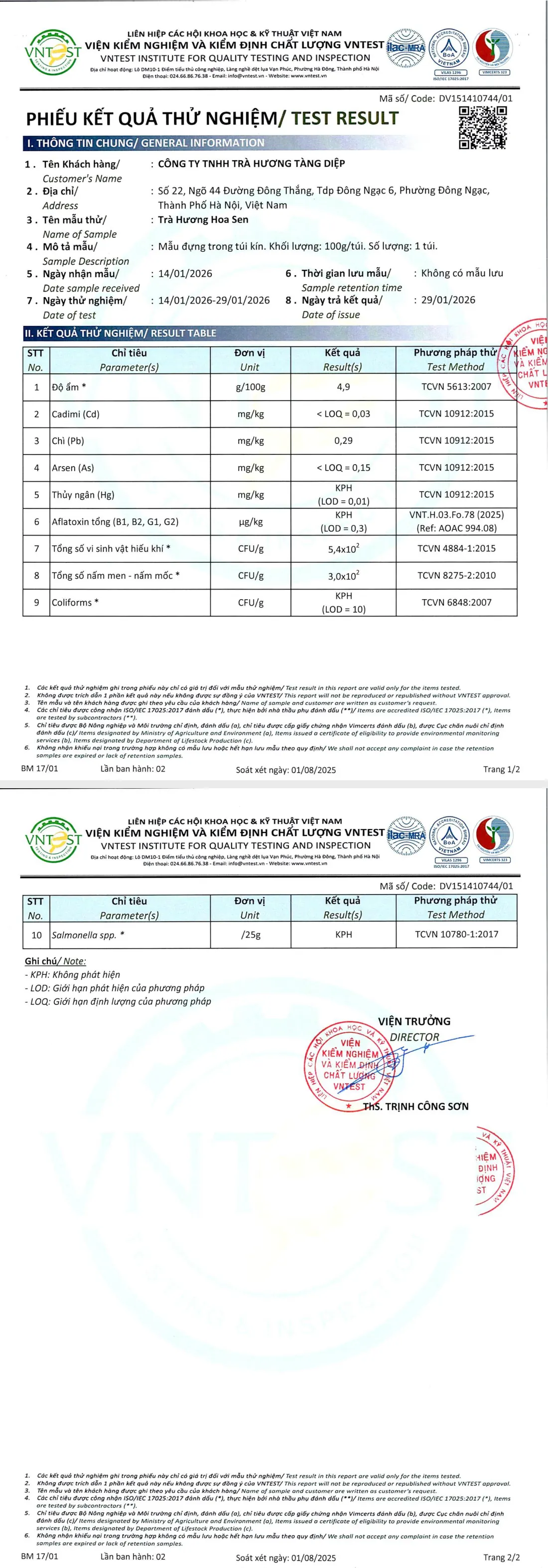 Trà Sen